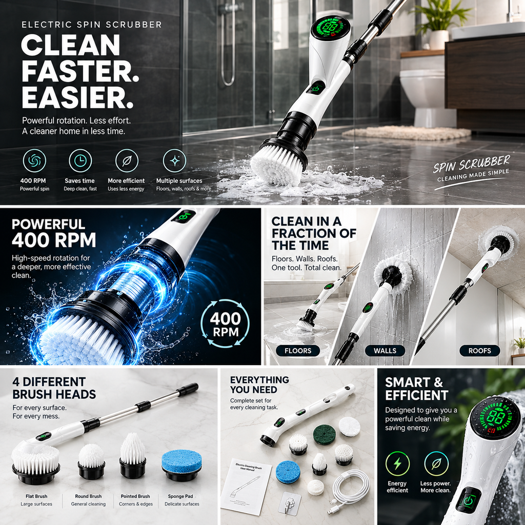 Big Electric Power Scrubber