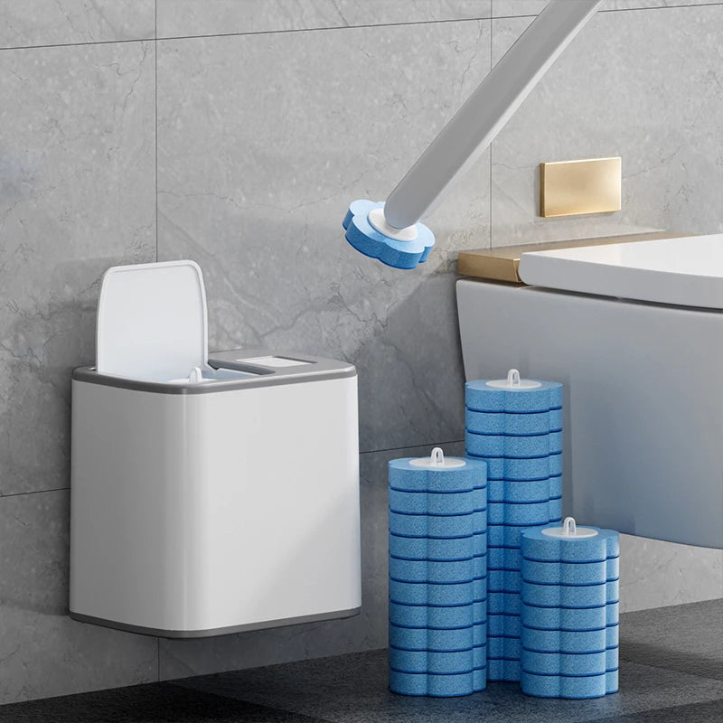Toilet Brush with Replaceable Heads